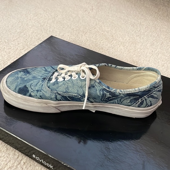 VANS Authentic Sneakers- patterned blue - Picture 2 of 5